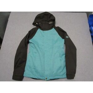 686 Jacket Womens Small S Blue Black Snowboard Ski Authentic Smarty Catwalk Coat